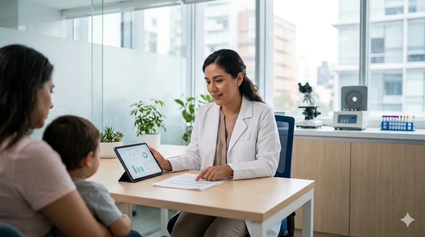 Especialista en el tratamiento de infecciones gastrointestinales pediátricas en la CDMX